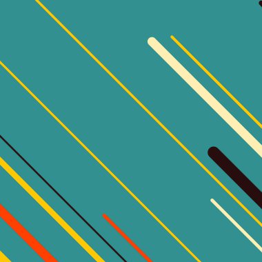 Rastgele Renk akış çizgileri resimlemesi