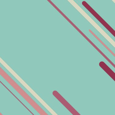 Rastgele Renk akış çizgileri resimlemesi