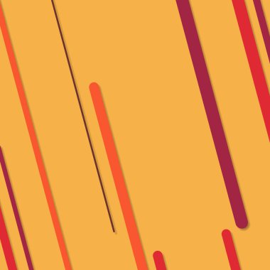 Rastgele Renk akış çizgileri resimlemesi