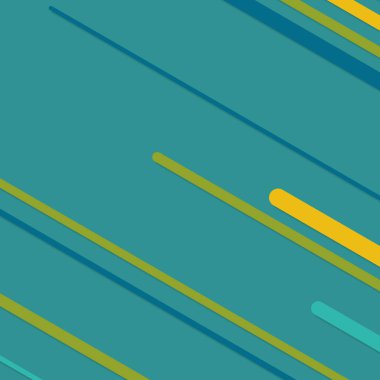 Rastgele Renk akış çizgileri resimlemesi