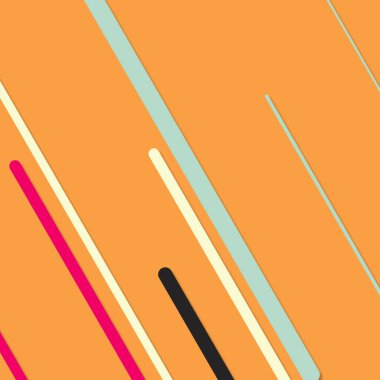 Rastgele Renk akış çizgileri resimlemesi