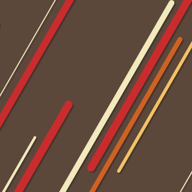 Rastgele Renk akış çizgileri resimlemesi