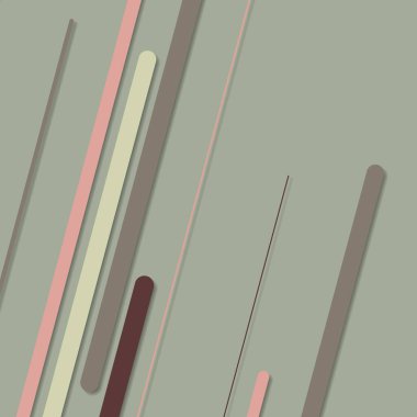 Rastgele Renk akış çizgileri resimlemesi