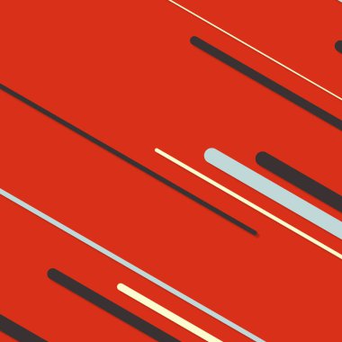 Rastgele Renk akış çizgileri resimlemesi