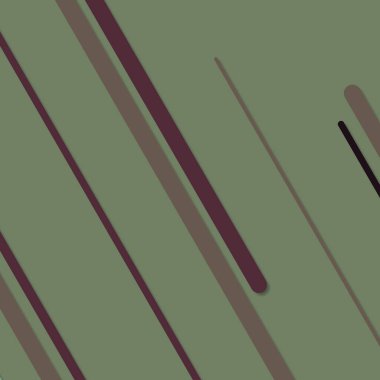 Rastgele Renk akış çizgileri resimlemesi