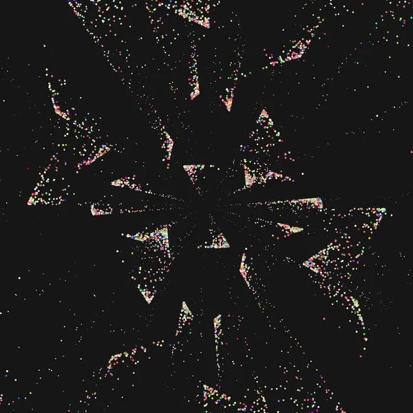 Illustration Mise Œuvre Algorithme Tourbillon Gradient Sonore — Image vectorielle