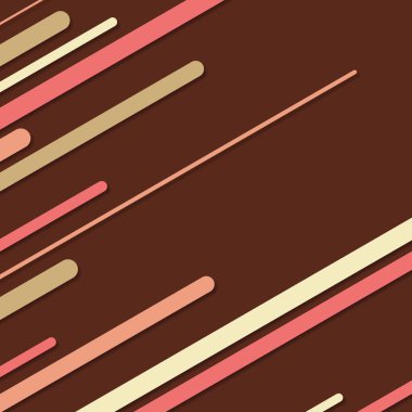 Rastgele Renk akış çizgileri resimlemesi