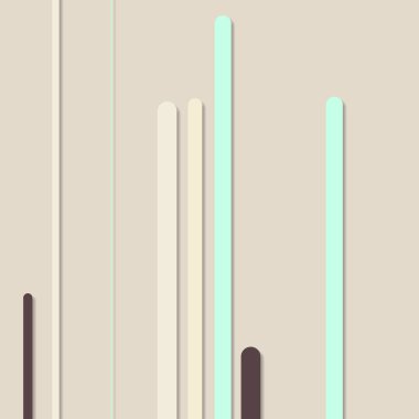 Rastgele Renk akış çizgileri resimlemesi