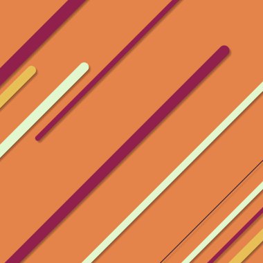 Rastgele Renk akış çizgileri resimlemesi