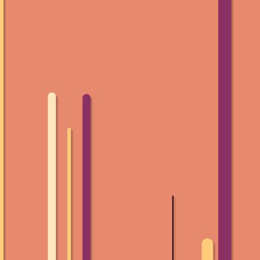 Rastgele Renk akış çizgileri resimlemesi