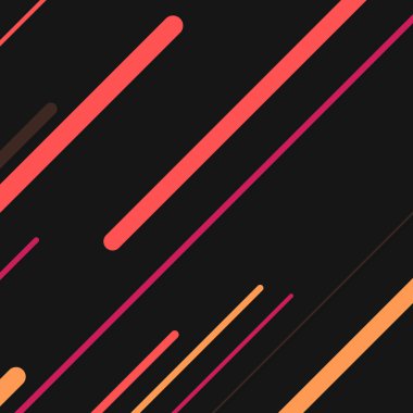 Rastgele Renk akış çizgileri resimlemesi