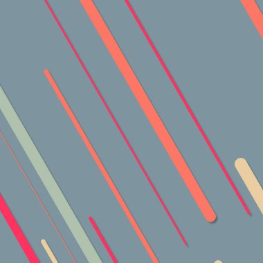 Rastgele Renk akış çizgileri resimlemesi