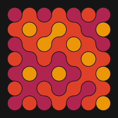 Çokrenkli kiremit bağlantı illüstrasyonuName