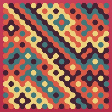 Çokrenkli kiremit bağlantı illüstrasyonuName