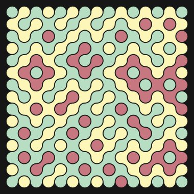 Çokrenkli kiremit bağlantı illüstrasyonuName