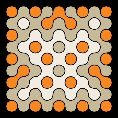 Çokrenkli kiremit bağlantı illüstrasyonuName