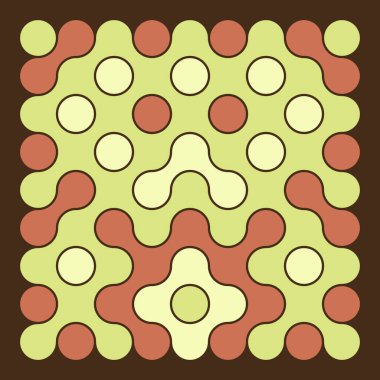 Çokrenkli kiremit bağlantı illüstrasyonuName