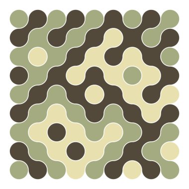 Çokrenkli kiremit bağlantı illüstrasyonuName