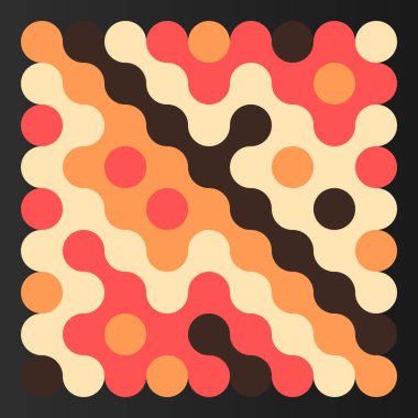 Çokrenkli kiremit bağlantı illüstrasyonuName