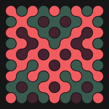 Çokrenkli kiremit bağlantı illüstrasyonuName