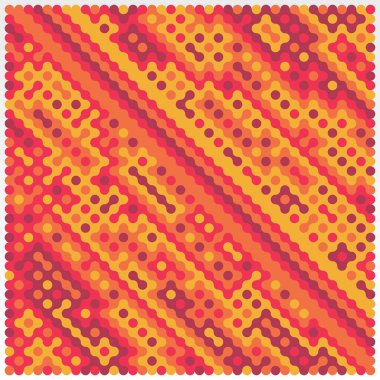 Çokrenkli kiremit bağlantı illüstrasyonuName