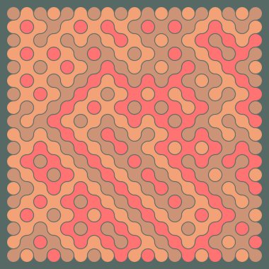 Çokrenkli kiremit bağlantı illüstrasyonuName