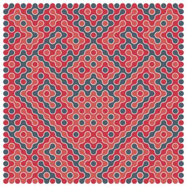 Çokrenkli kiremit bağlantı illüstrasyonuName