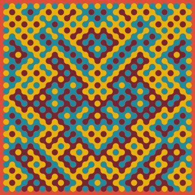 Çokrenkli kiremit bağlantı illüstrasyonuName