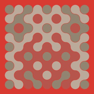 Çokrenkli kiremit bağlantı illüstrasyonuName