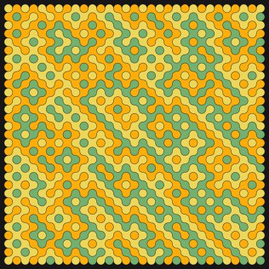 Çokrenkli kiremit bağlantı illüstrasyonuName