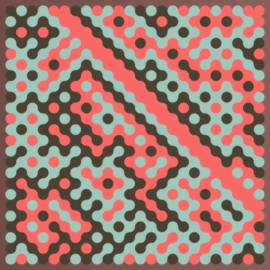 Çokrenkli kiremit bağlantı illüstrasyonuName