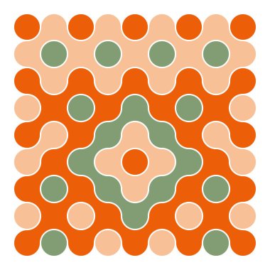 Çokrenkli kiremit bağlantı illüstrasyonuName