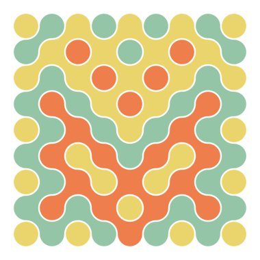 Çokrenkli kiremit bağlantı illüstrasyonuName