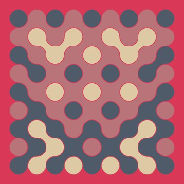 Çokrenkli kiremit bağlantı illüstrasyonuName