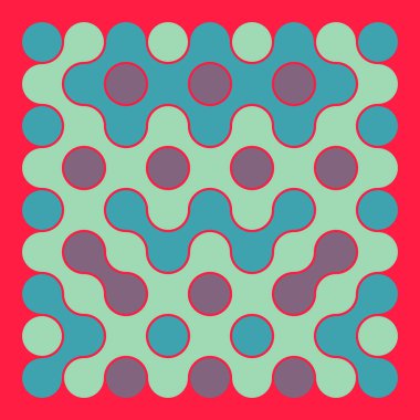 Çokrenkli kiremit bağlantı illüstrasyonuName