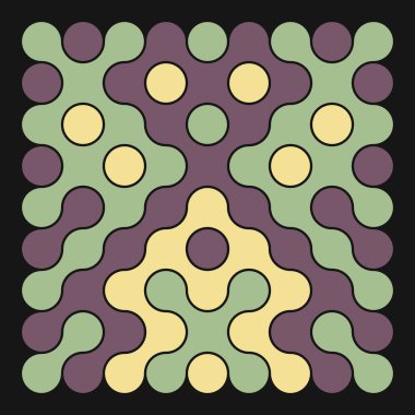 Çokrenkli kiremit bağlantı illüstrasyonuName