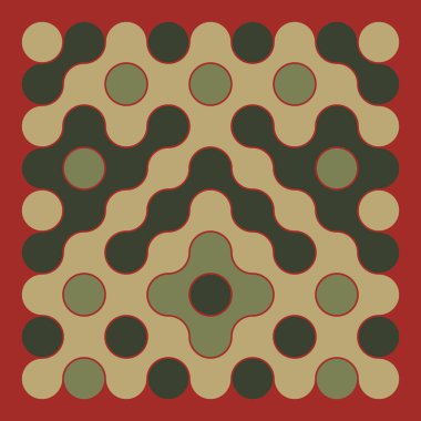 Çokrenkli kiremit bağlantı illüstrasyonuName