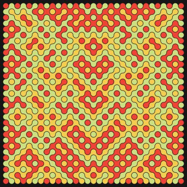 Çokrenkli kiremit bağlantı illüstrasyonuName