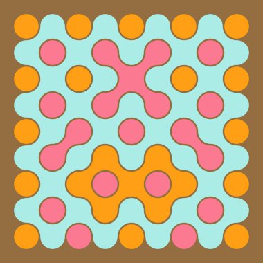 Çokrenkli kiremit bağlantı illüstrasyonuName