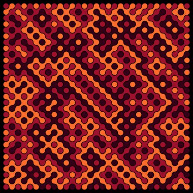 Çokrenkli kiremit bağlantı illüstrasyonuName