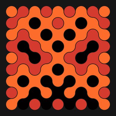 Çokrenkli kiremit bağlantı illüstrasyonuName