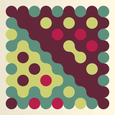 Çokrenkli kiremit bağlantı illüstrasyonuName