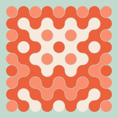 Çokrenkli kiremit bağlantı illüstrasyonuName