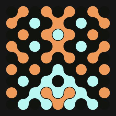 Çokrenkli kiremit bağlantı illüstrasyonuName