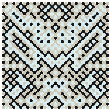 Çokrenkli kiremit bağlantı illüstrasyonuName