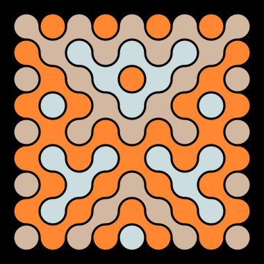 Çokrenkli kiremit bağlantı illüstrasyonuName