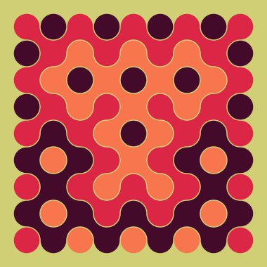 Çokrenkli kiremit bağlantı illüstrasyonuName