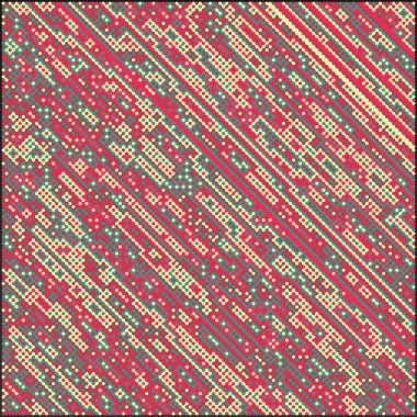 Çokrenkli kiremit bağlantı illüstrasyonuName