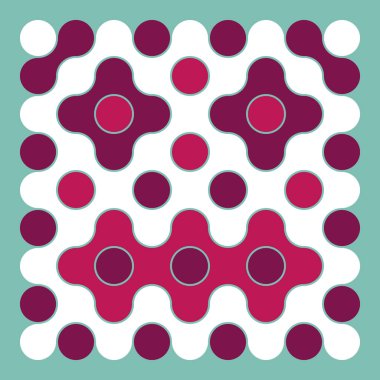 Çokrenkli kiremit bağlantı illüstrasyonuName