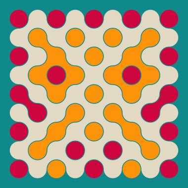 Çokrenkli kiremit bağlantı illüstrasyonuName